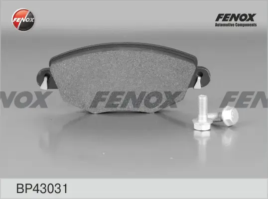 комплект спирачно феродо, дискови спирачки FENOX               