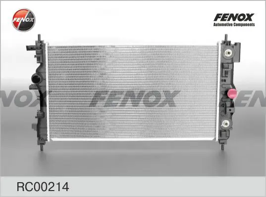 радиатор, охлаждане на двигателя FENOX               