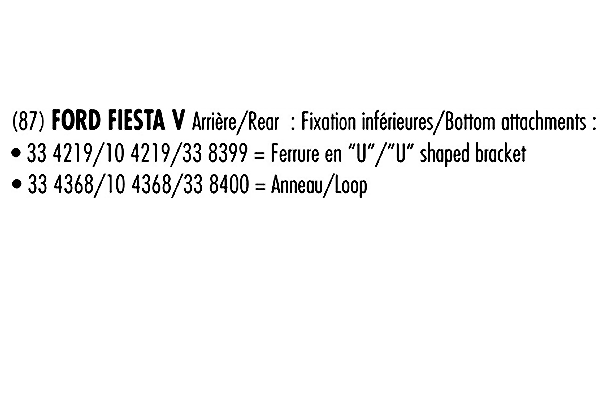 амортисьор RECORD FRANCE       