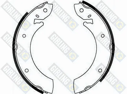 комплект спирачна челюст GIRLING             