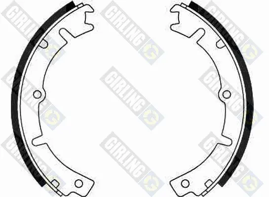 комплект спирачна челюст GIRLING             