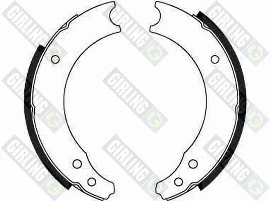 комплект спирачна челюст GIRLING             