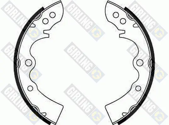комплект спирачна челюст GIRLING             