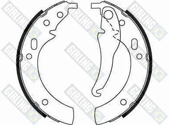 комплект спирачна челюст GIRLING             