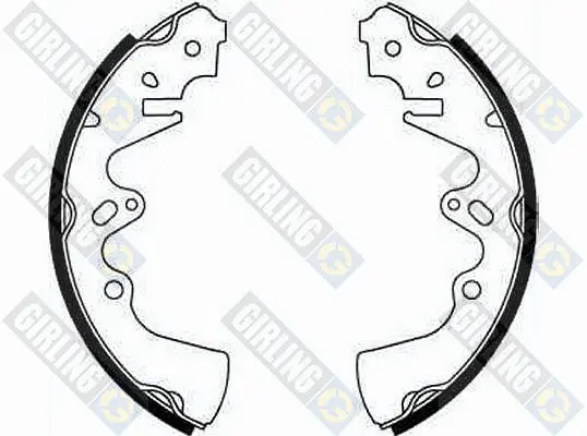 комплект спирачна челюст GIRLING             