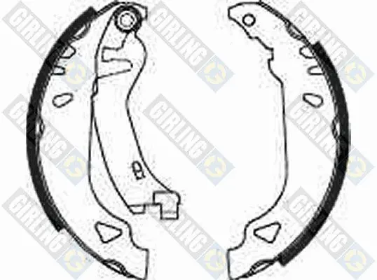 комплект спирачна челюст GIRLING             