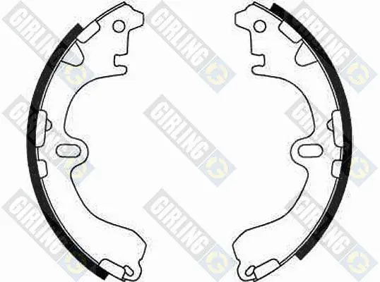 комплект спирачна челюст GIRLING             
