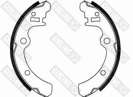 комплект спирачна челюст GIRLING             