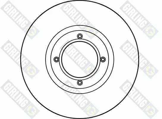 спирачен диск GIRLING             