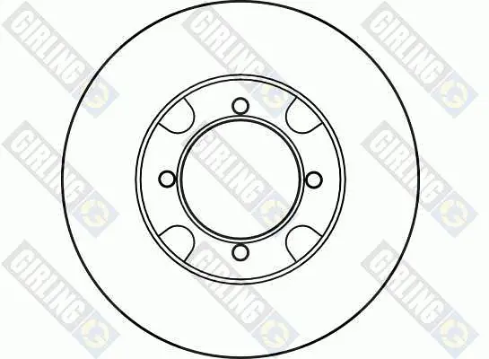 спирачен диск GIRLING             