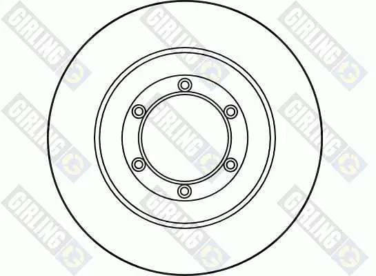 спирачен диск GIRLING             