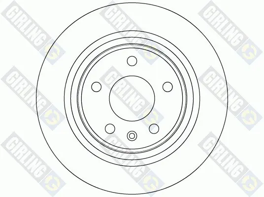 спирачен диск GIRLING             