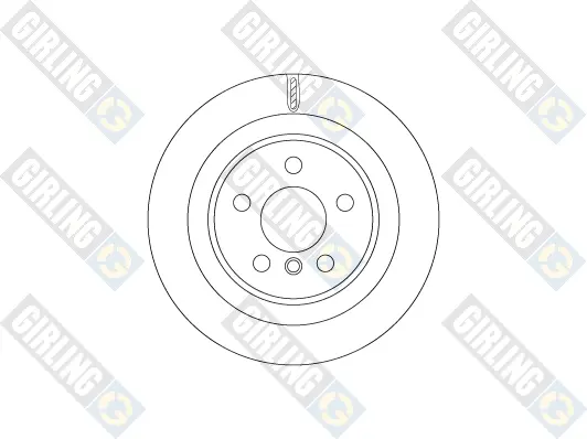 спирачен диск GIRLING             