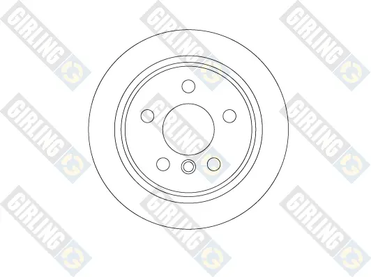 спирачен диск GIRLING             