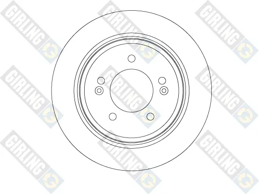 спирачен диск GIRLING             