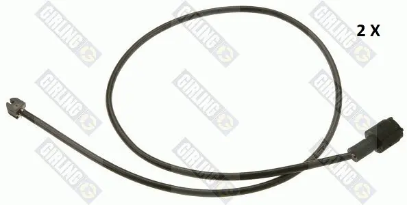 предупредителен контактен сензор, износване на накладките GIRLING             