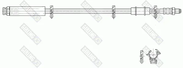 спирачен маркуч GIRLING             