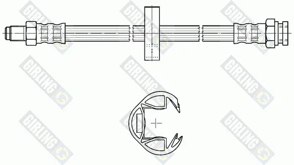 спирачен маркуч GIRLING             