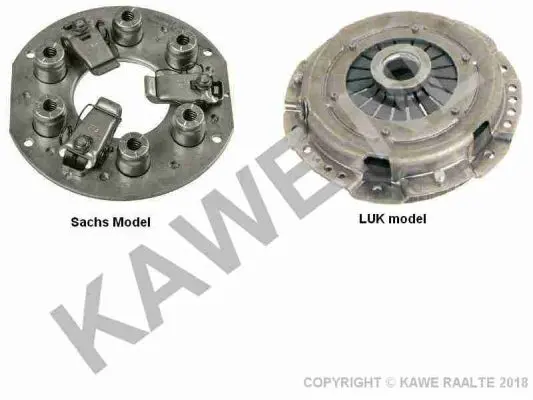 притискателен диск KAWE                