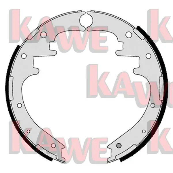 комплект спирачна челюст KAWE                