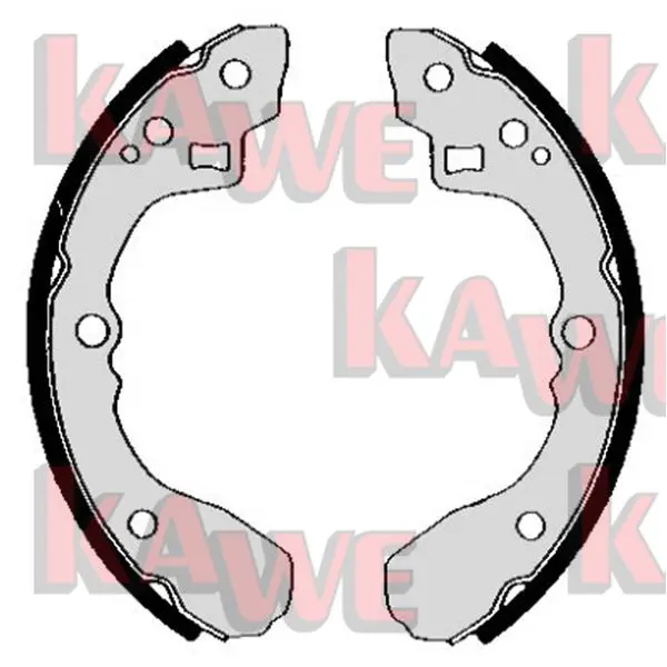 комплект спирачна челюст KAWE                