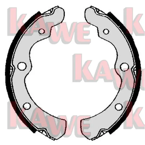 комплект спирачна челюст KAWE                