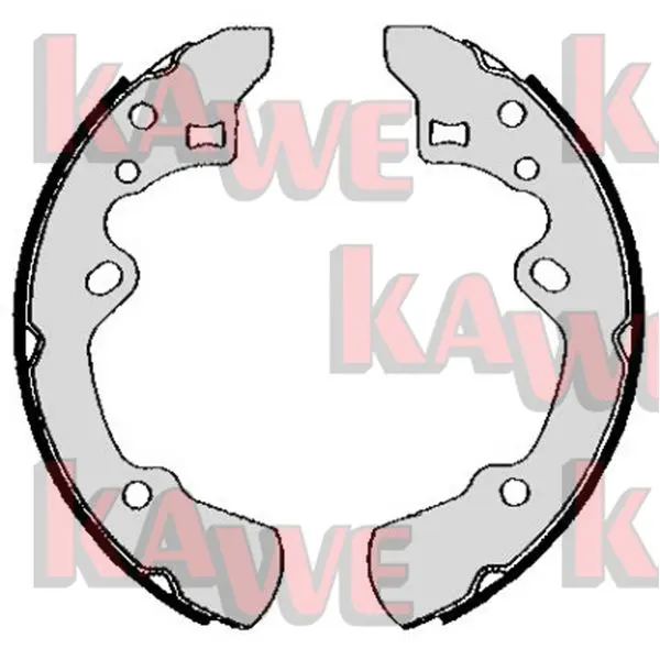 комплект спирачна челюст KAWE                