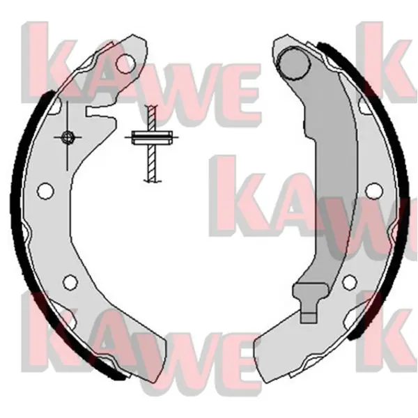 комплект спирачна челюст KAWE                