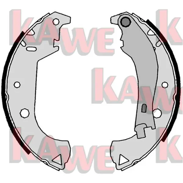 комплект спирачна челюст KAWE                