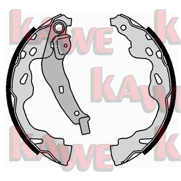 комплект спирачна челюст KAWE                