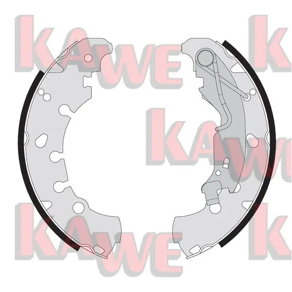 комплект спирачна челюст KAWE                