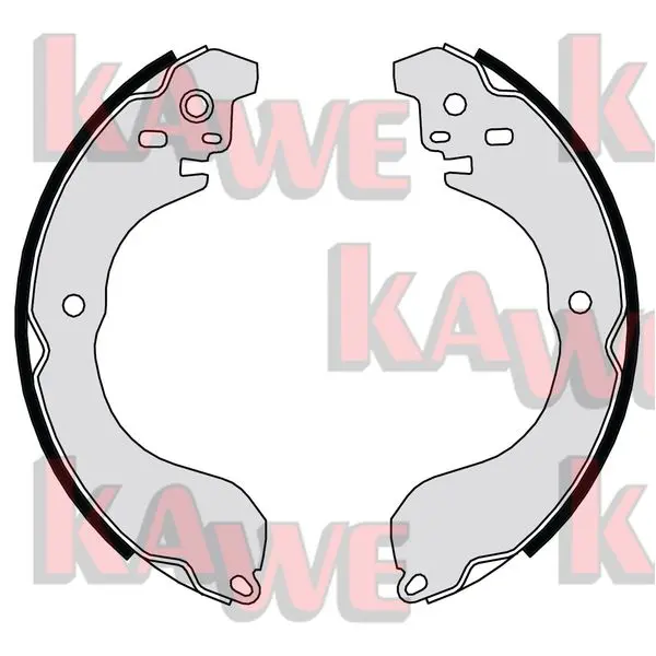 комплект спирачна челюст KAWE                