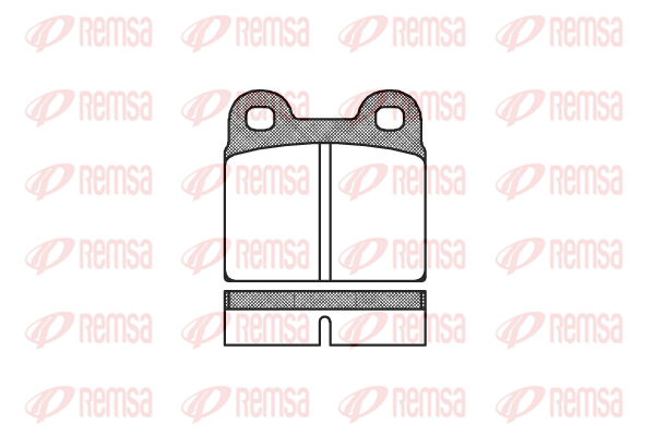 комплект спирачно феродо, дискови спирачки KAWE                