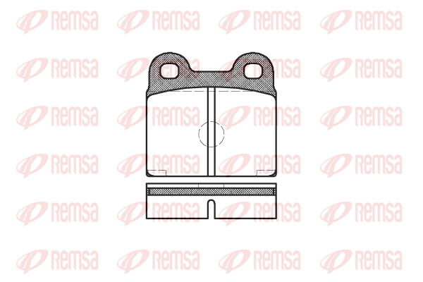 комплект спирачно феродо, дискови спирачки KAWE                
