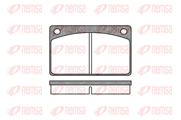 комплект спирачно феродо, дискови спирачки KAWE                