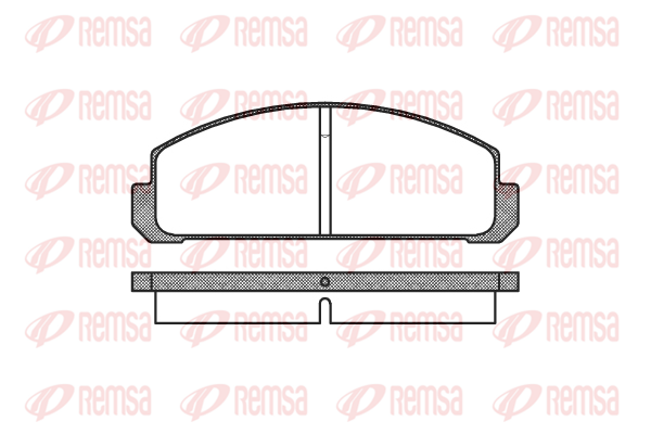 комплект спирачно феродо, дискови спирачки KAWE                