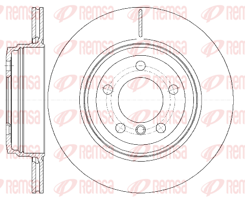 спирачен диск KAWE                