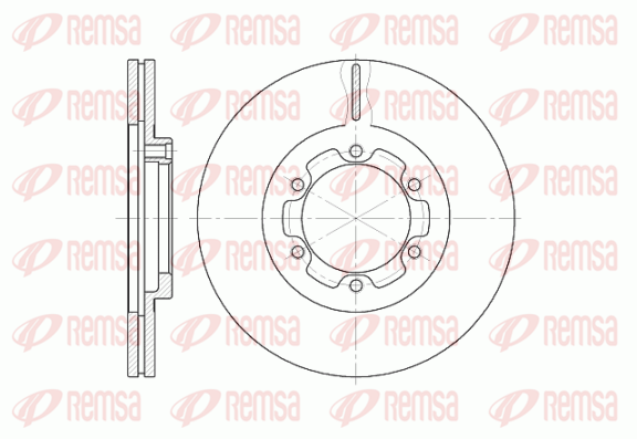 спирачен диск KAWE                