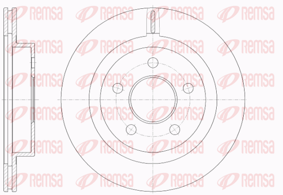 спирачен диск KAWE                