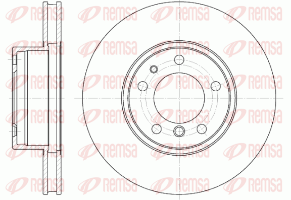 спирачен диск KAWE                
