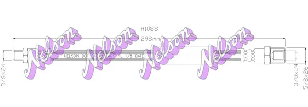спирачен маркуч KAWE                