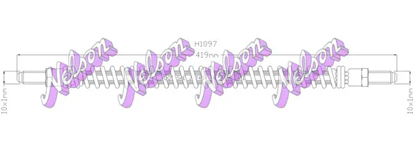 спирачен маркуч KAWE                