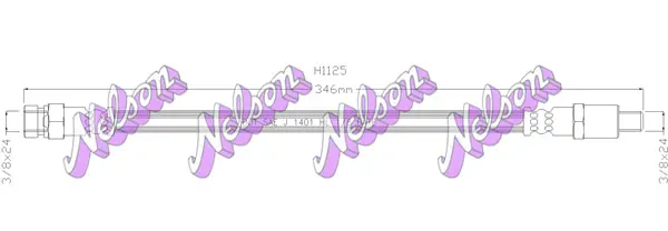 спирачен маркуч KAWE                