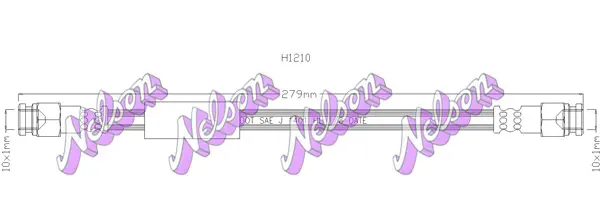 спирачен маркуч KAWE                