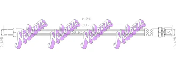 спирачен маркуч KAWE                