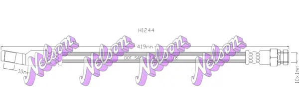 спирачен маркуч KAWE                
