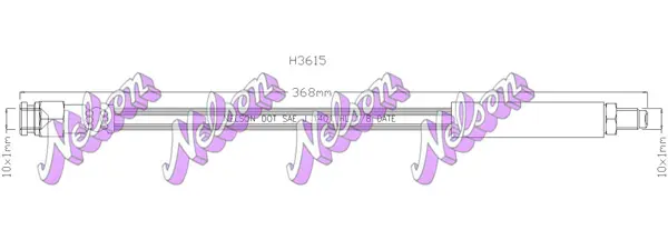 спирачен маркуч KAWE                