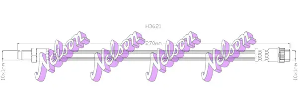 спирачен маркуч KAWE                