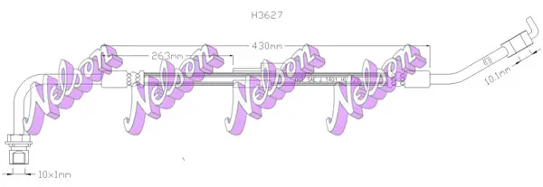 спирачен маркуч KAWE                