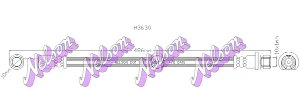 спирачен маркуч KAWE                